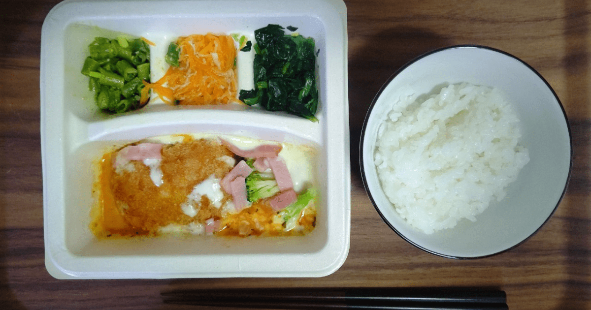 ナッシュのメニューとご飯