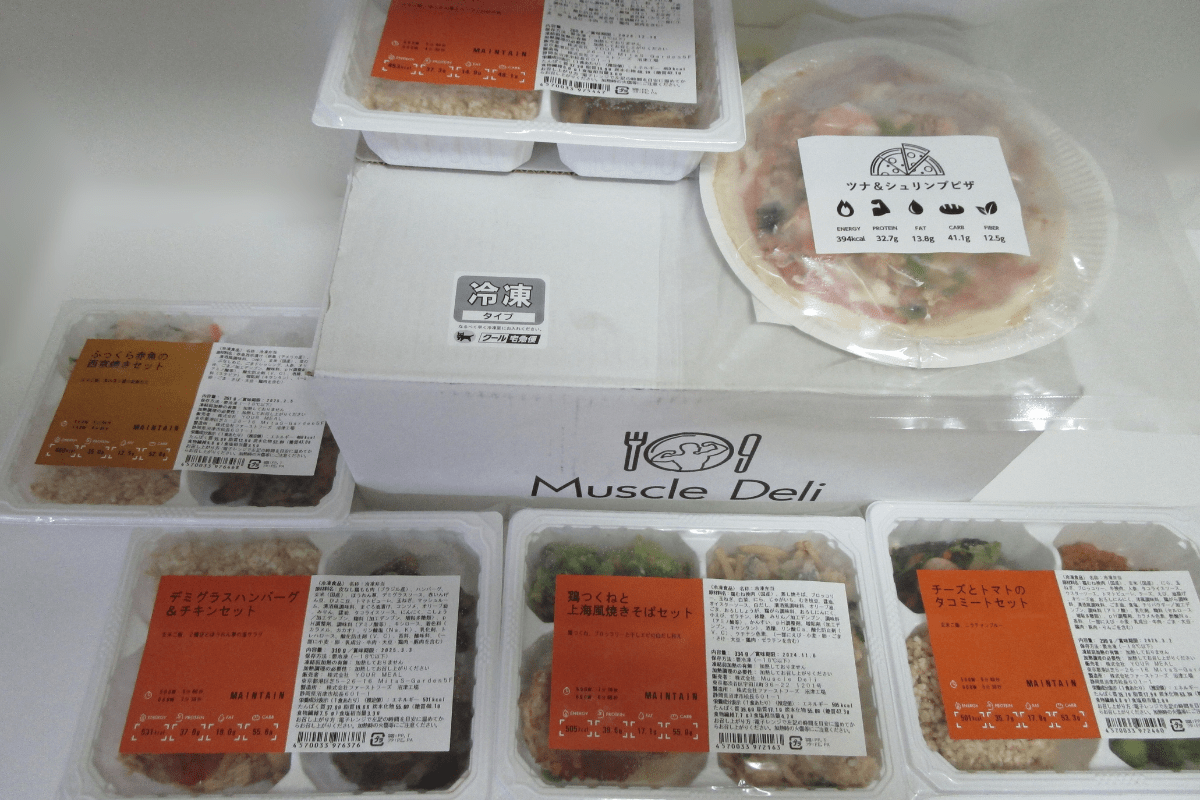 マッスルデリ(Muscle Deli)のメニュー