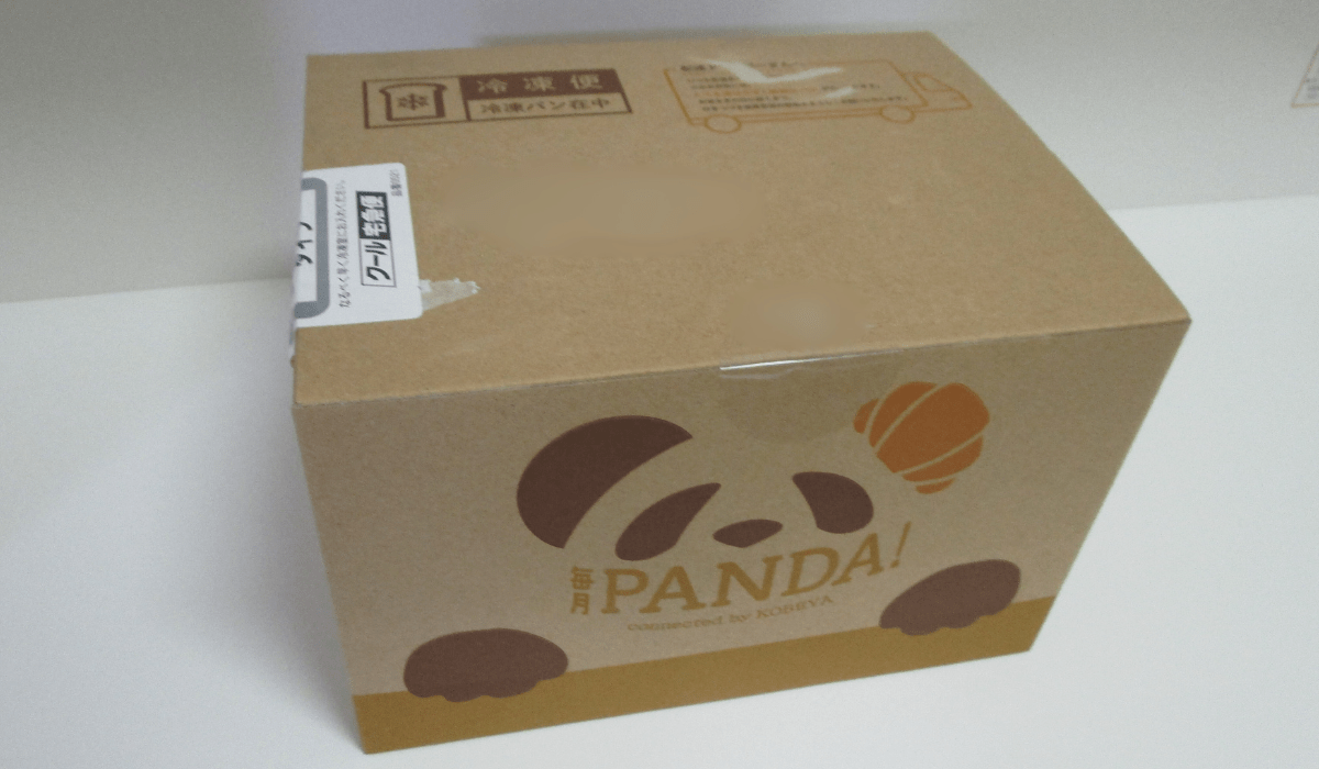 毎月PANDA!のかわいいダンボール